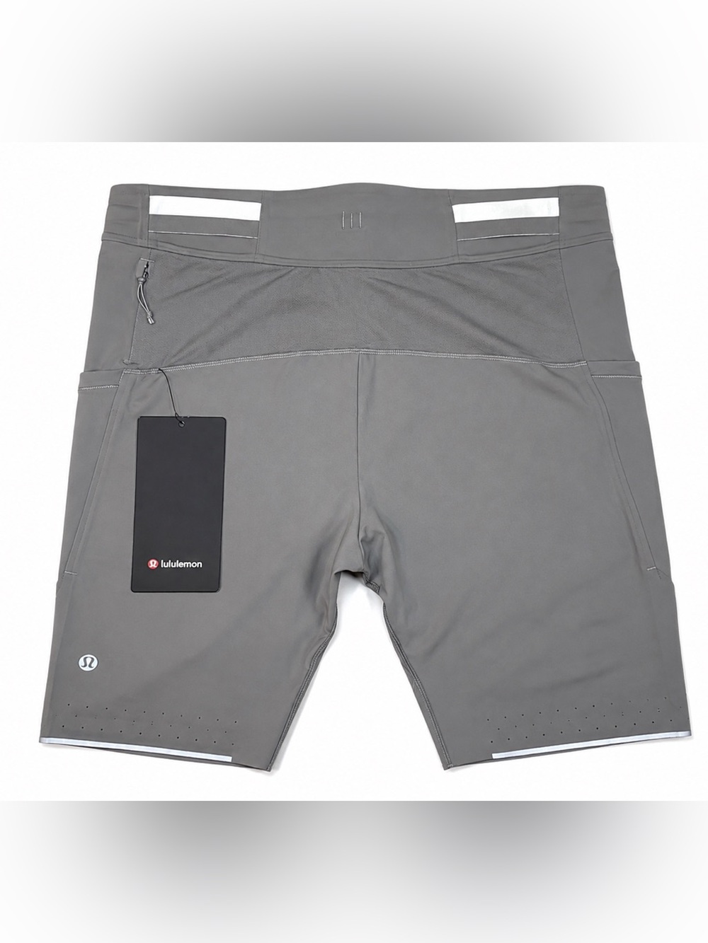 Lululemon Fast and Free Half Tight 8” Men’s M L Feather Grey NWT